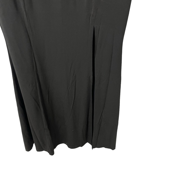 Rephyllis Retro Floral Lace Formal Dress Full Length Black Size 2XL - Picture 6 of 7